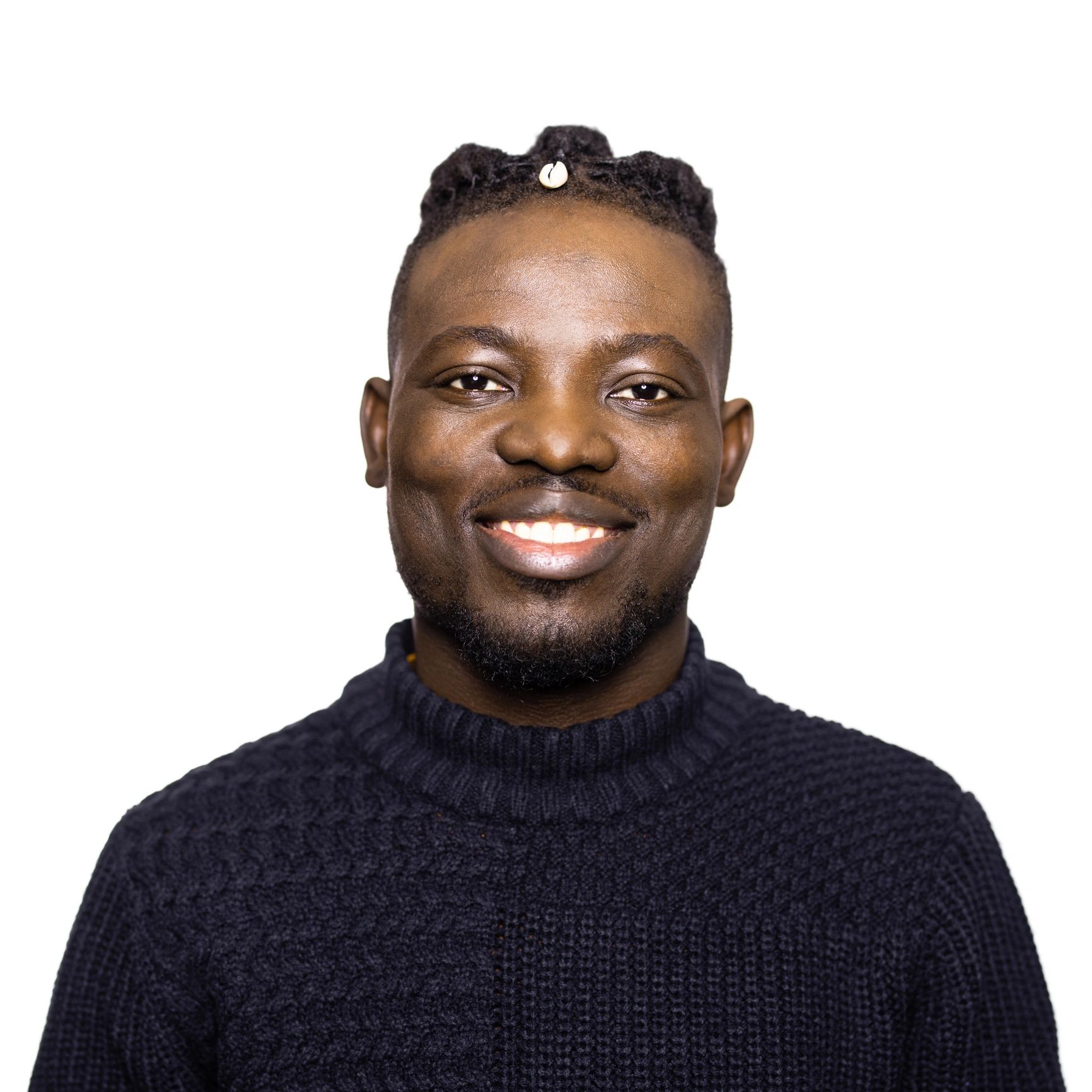 Portrait of an adult smiling