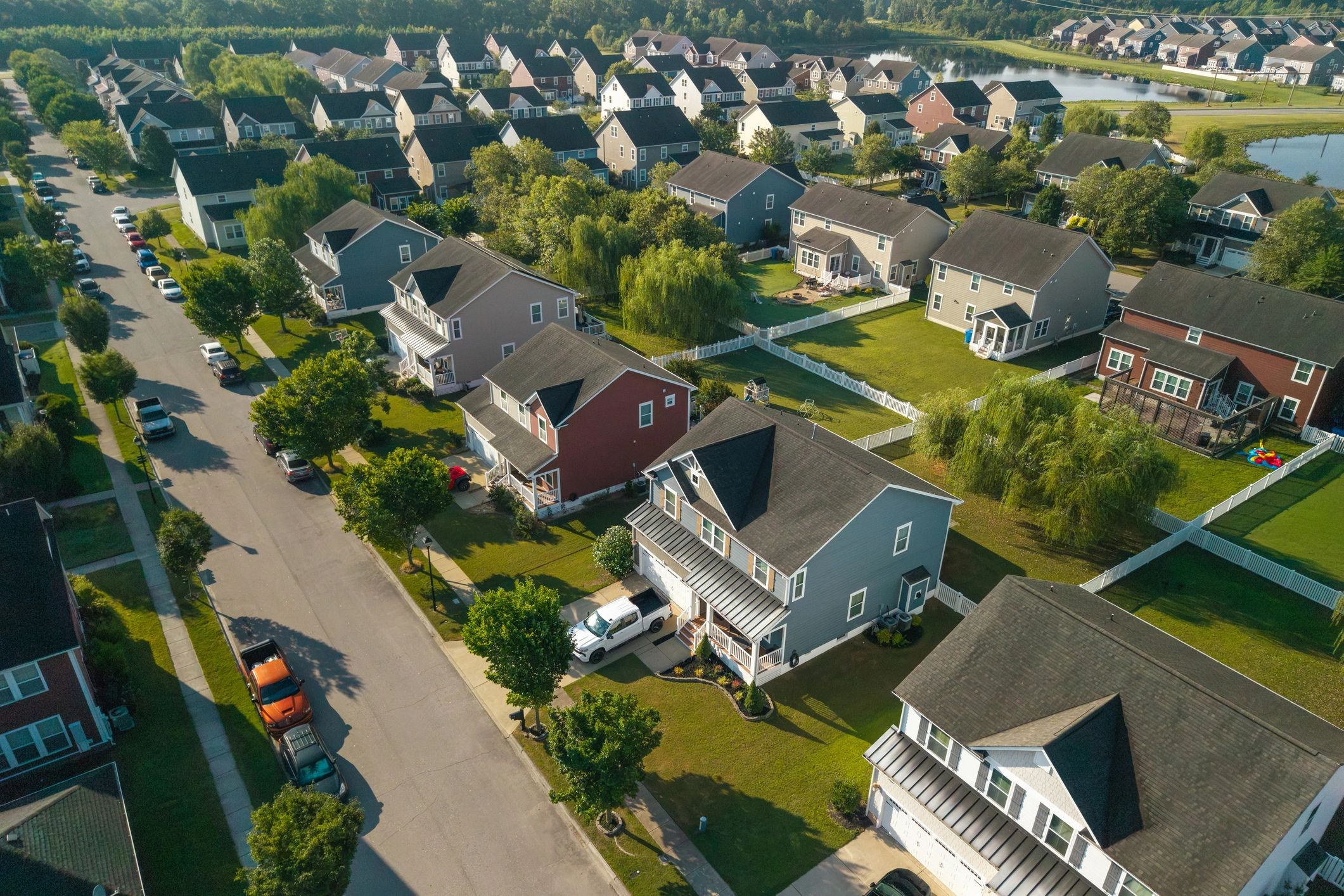 Welcoming neighborhood homes representing safe, stable housing